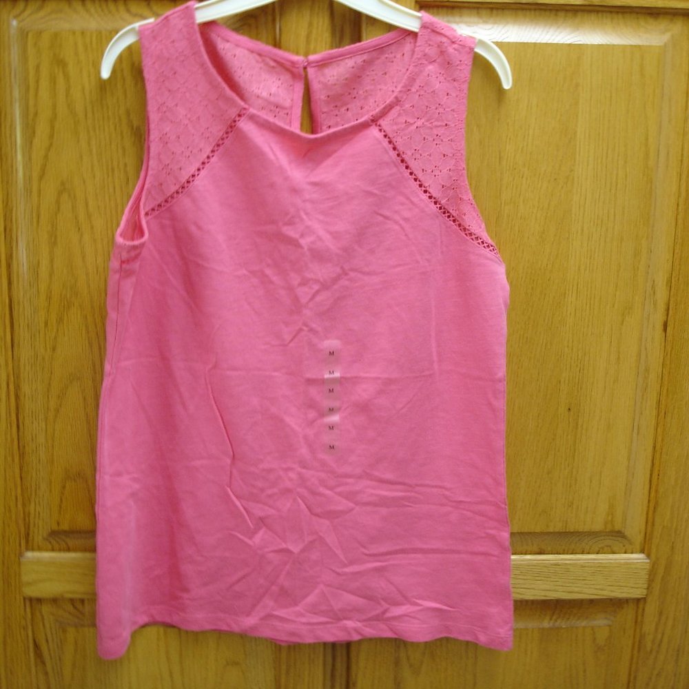 NWT WOMEN'S JUNIPER+LIME PULLOVER BLOUSE/TOP-MED